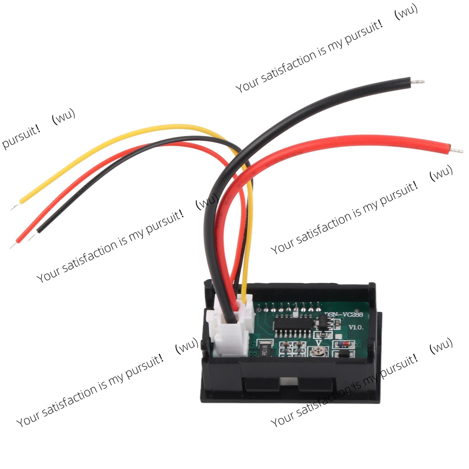 Digital Voltmeter Light Emitting Diode Red and Blue Dual Display, DC0 to 100v Digital Voltmeter