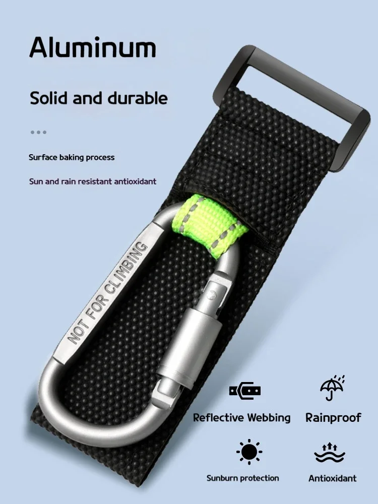 Hochbelastbare Haken aus Aluminiumlegierung, multifunktional, robust und dick für Motorräder, E-Bikes, Roller und den Einsatz im Freien. – Detail 5