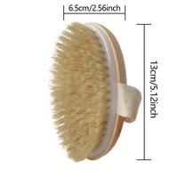 1/2pcs Natural Horse Hair Detangling Cleaning Brushes for Daily Grooming Decontamination Essentials Horse Grooming Supplies 3