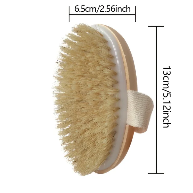 1/2pcs Natural Horse Hair Detangling Cleaning Brushes for Daily Grooming Decontamination Essentials Horse Grooming Supplies 3