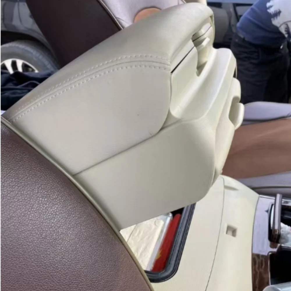 Car Interior Armrest Box Height Increasing and Retractable Interior Decoration For Nissan Patrol Y62 2016-2023