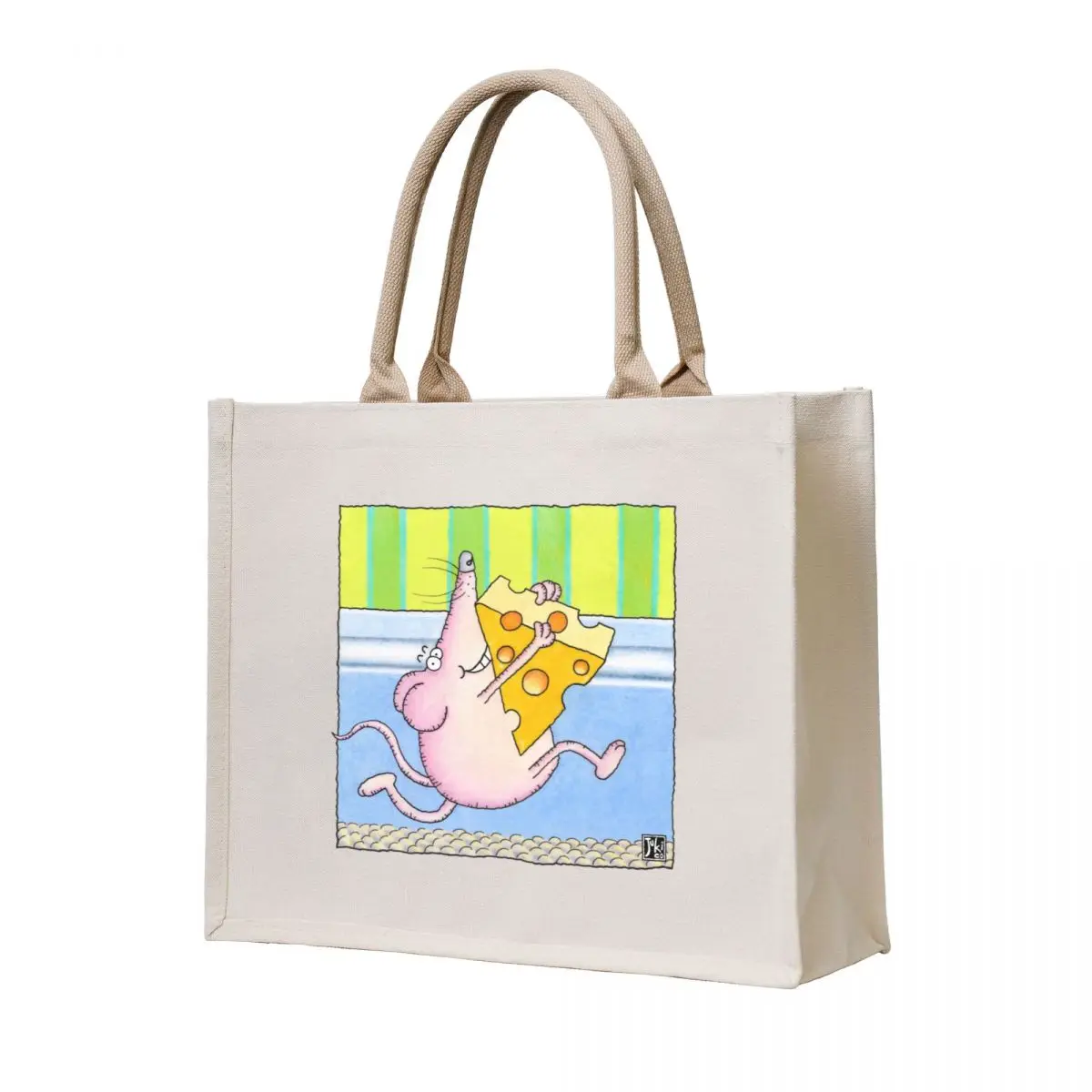 

cheeky mouse stealing cheese Tote Bag shopping bag Lady bags tote bags cloth bags