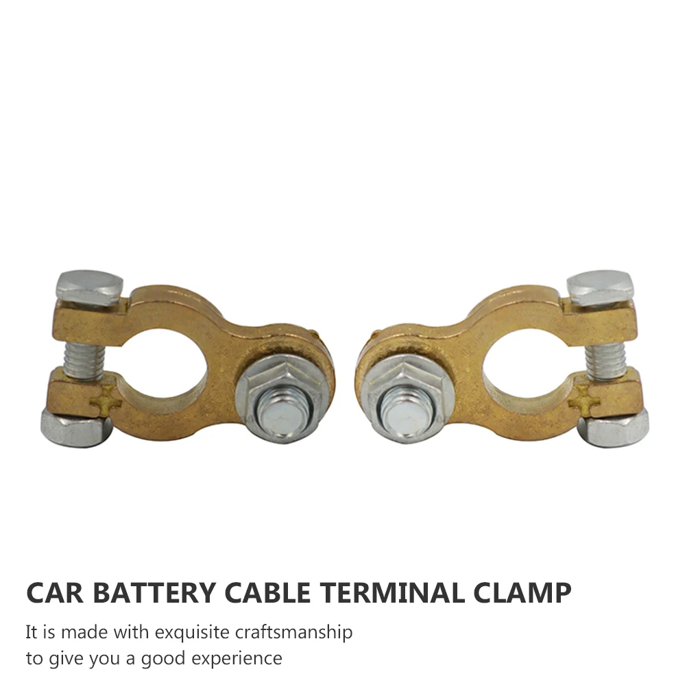 

Truck Terminal Connectors Quick Disconnect Car Terminals Brass Iron Durable Easy Install Storage Wide