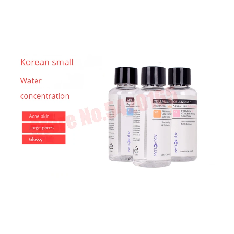 Korea Aqua Clean Peeling Facial Solution S1 S2 S3 Serum Essence For Hydra Dermabrasion Skin Care Beauty Blackhead Wrinkle Remova