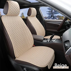 Car Seat Cover Flax Seat Protect Cushion Automobile Seat Cushion Protector Pad Car Covers Mat Protect