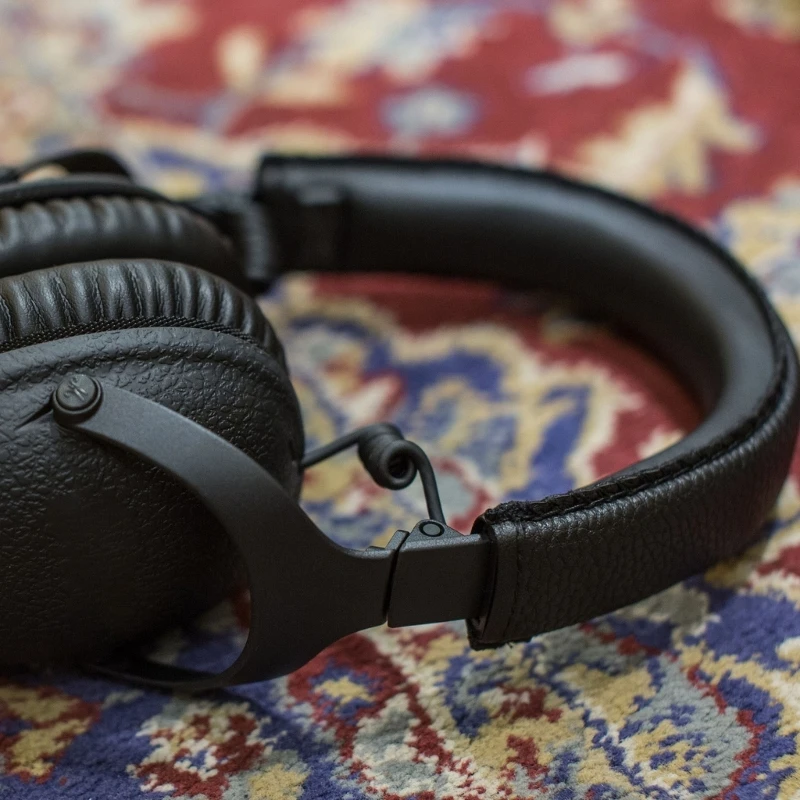 Almohadilla cuero para diadema, cubierta haz luz para auriculares inalámbricos ANC, haz luz