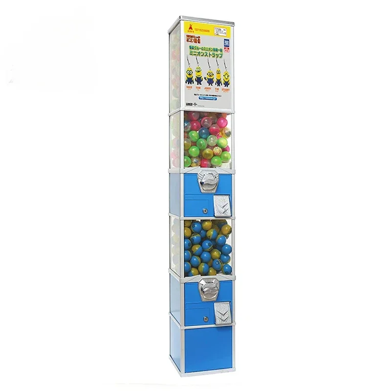 Three-Layer Toys Capsule Vending Machine Two-Inch Rental Use Product