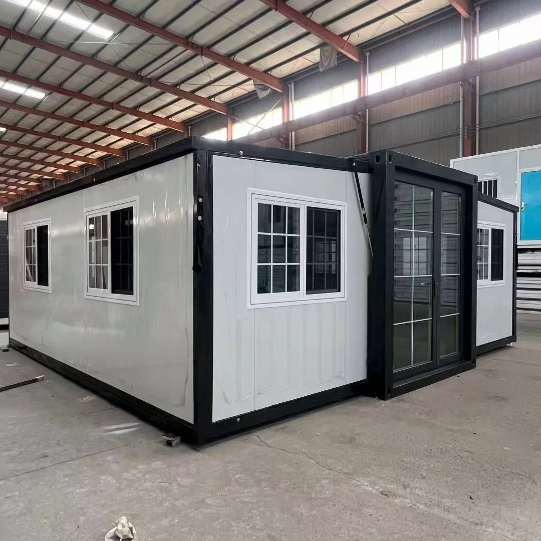 Modern Two Bedroom Prefabricated Container Houses Quick Assembly Expandable and Detachable New Design Outdoor Capsule Villas
