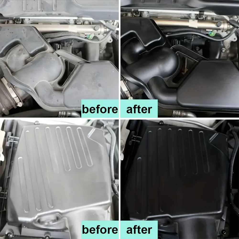 Auto Plastic Restorer Back To Black Gloss Car Cleaning Products Autos Polish And Repair Coating Renovator For Cars Detailing image 6