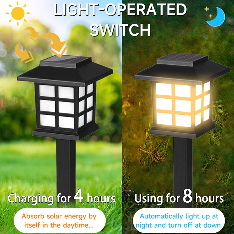 Garden Lamps Solar Light Outdoor Decor Waterproof Porch Sunlight Lamp Motion Sensor Aisle Lustre Balcony Lighting Wall Solar 