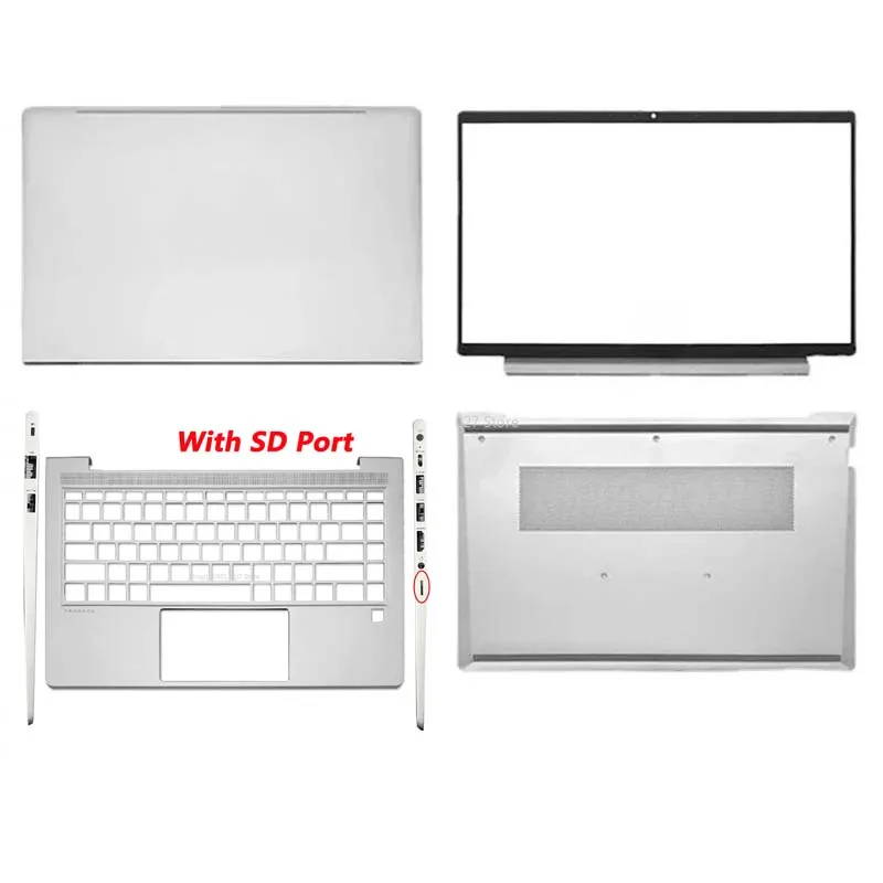Nueva Carcasa para Laptop Probook 440 G8 445 G8 Pro 14 G4, Cubierta Trasera LCD, Bisel Frontal, Carcasa Inferior, Reposamanos, Carcasa Superior e Inferior