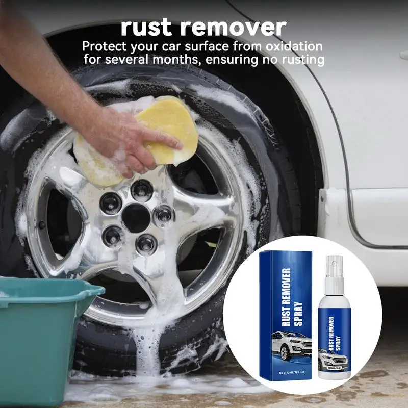 Rust Inhibitor 30ML Car Iron Rust Rust Reformer Rust Reformer For Remove Iron Particles In Car Paint Motorcycle Rv And Boat