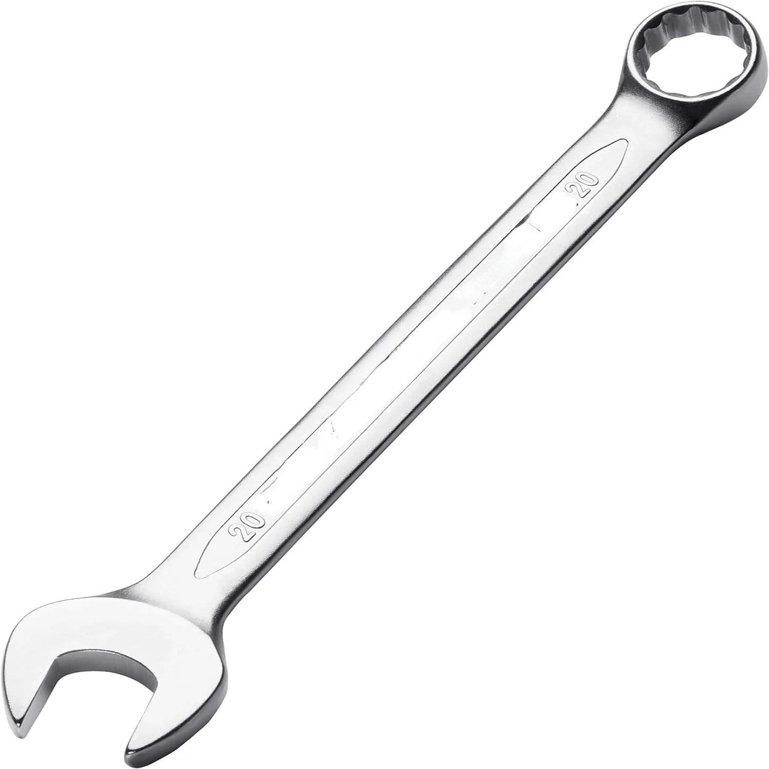 Durable High-Quality 12-Point Metric Size 20mm Combination Wrenches Set - Precision Forged Chrome Vanadium Steel with 15-Degree