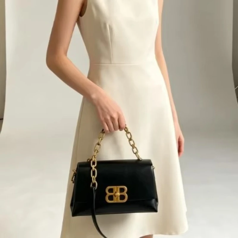 Premium Leather Crossbody Bag For Women - Luxury Designer Shoulder Handbag Tote Ladies Messenger