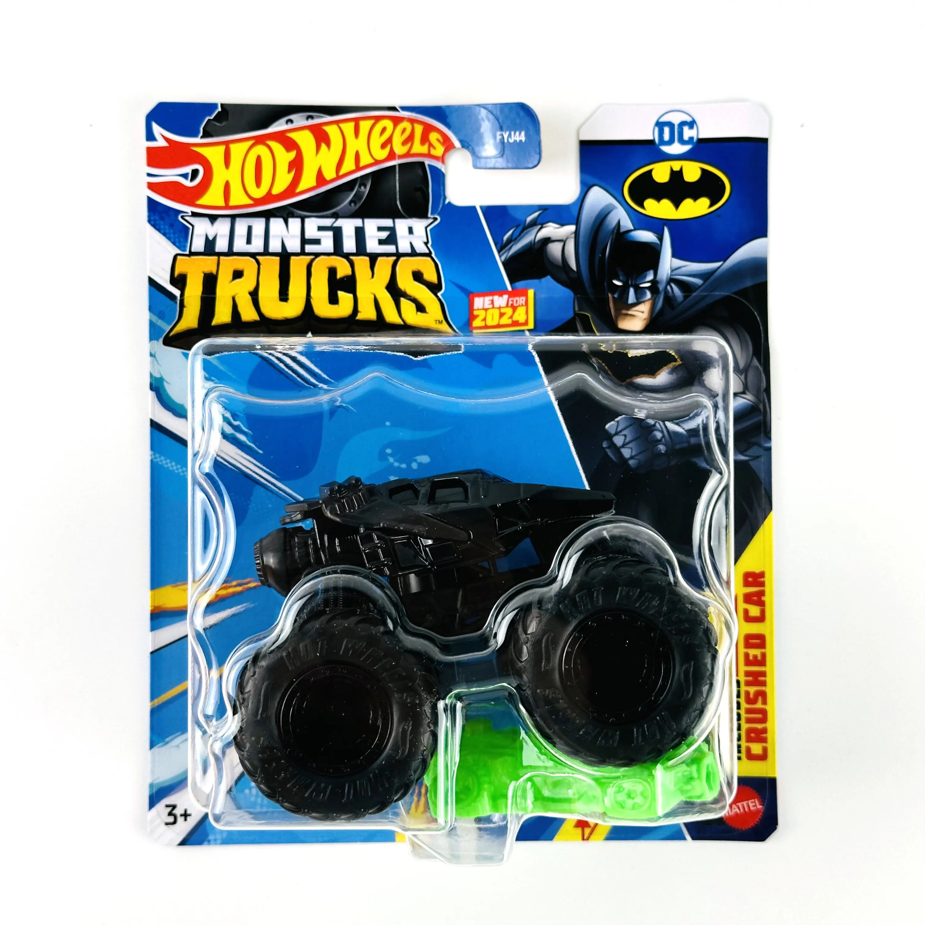 24-FYJ44-HTM36   Hot Wheels 1:64 Batmobile Monster Trucks Diecast alloy car model toys