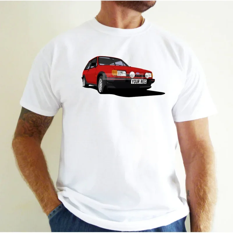 

Fiesta Xr2 Car Art T-Shirt 2019 Fashion Short Sleeve T Shirt Youth Round Collar Customized Man T-Shirt