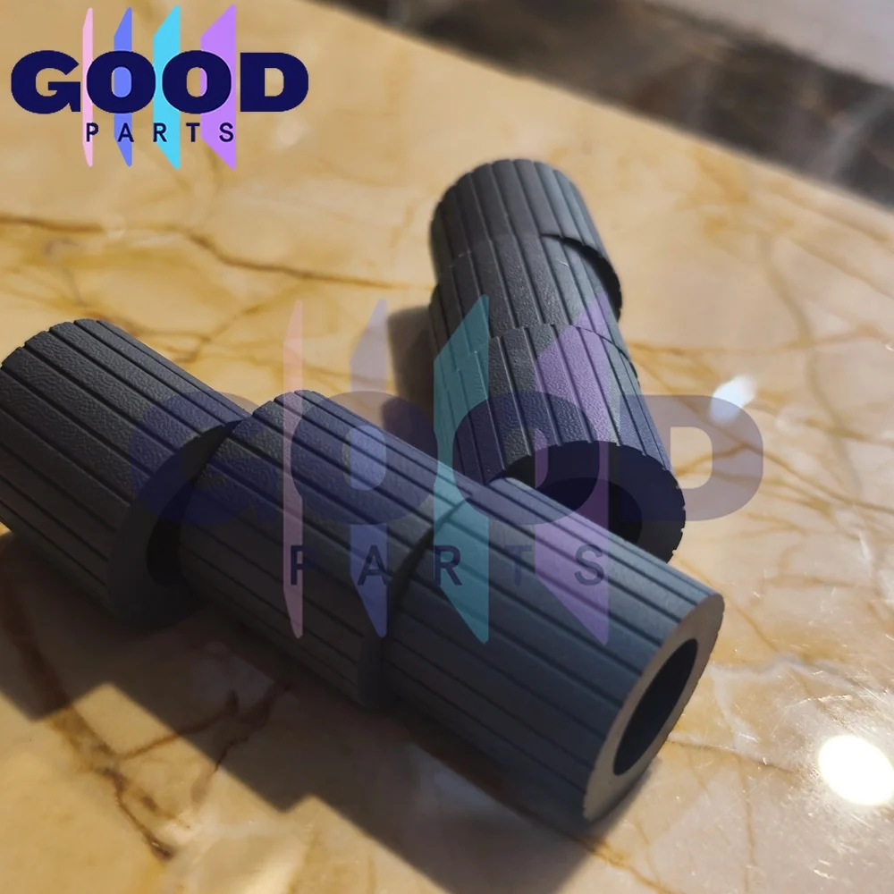 2X Paper Feed Pickup Roller Tire compatible for Ricoh Aficio 2060 2075 MP 7500 7502 8001 9002 Feed Rubber New Design
