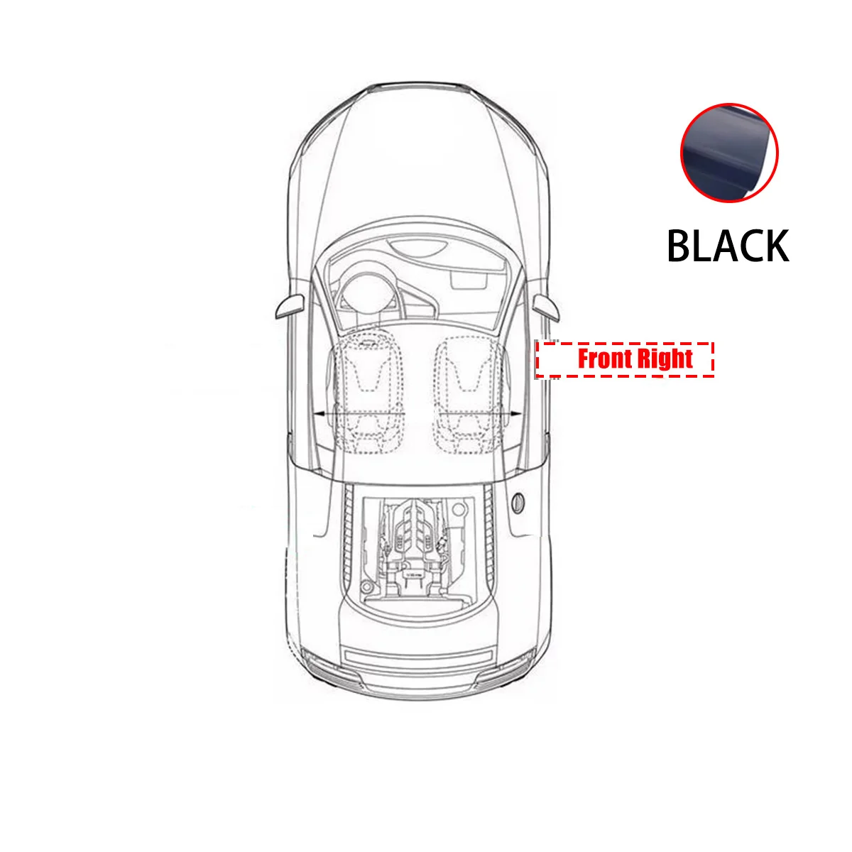 Black- Front Right