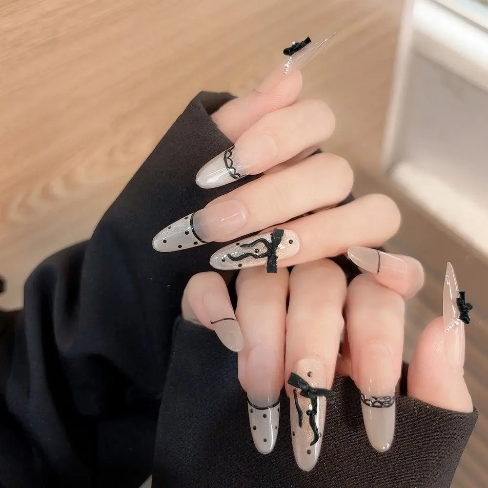 50 قطعة ربطة القوس فيونكة تصميم الراتنج مسمار الفن زينة ثلاثية الأبعاد تصميم عقدة مسمار الملحقات لينة الملمس الربيع محفورة ثلاثية الأبعاد الزينة