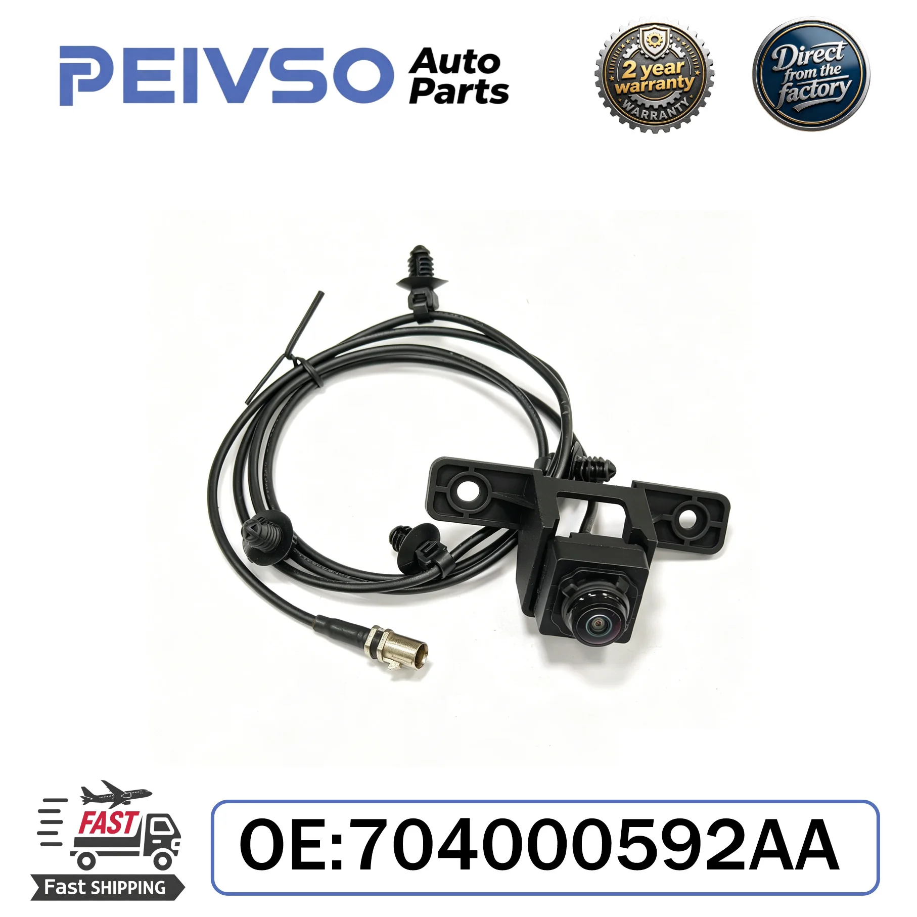 PEIVSO Parking Assist Front Bumper Grille Camera 704000592AA New Front View Camera Assembly For Chery Tiggo8 Pro 8 PLUS 7
