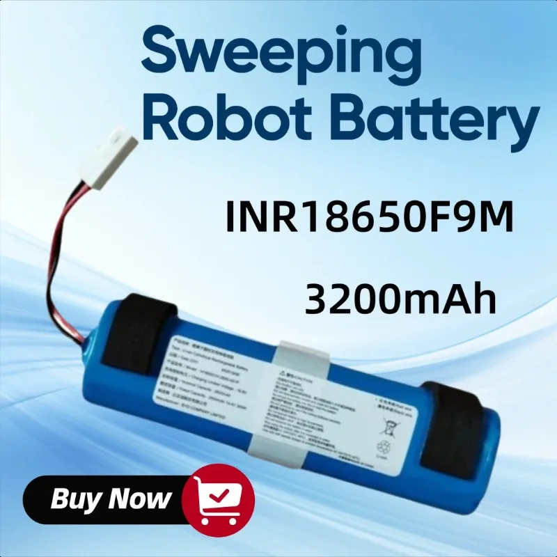 

3200 мАч для Qihoo 360 S6 X9 INR18650F9M аккумулятор для подметального робота