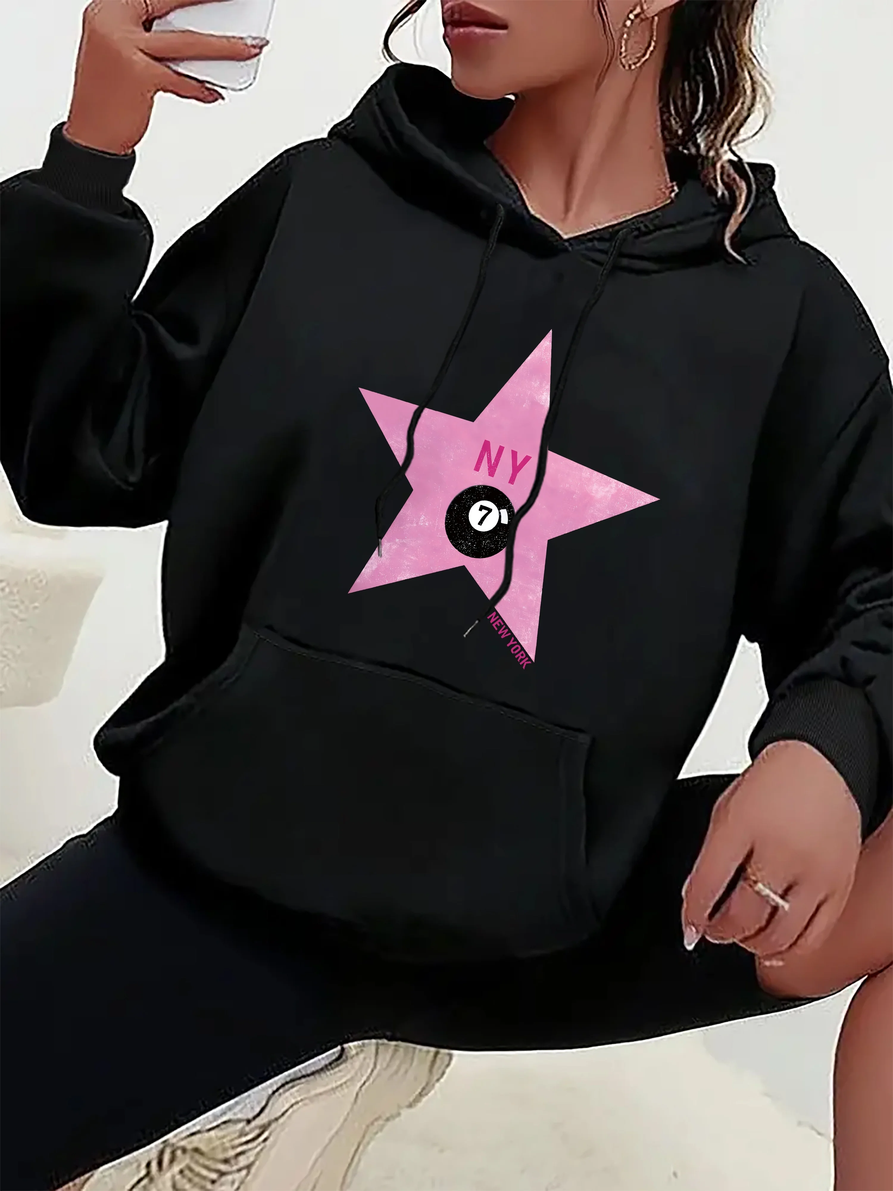 

Graphic Printing Autumn and Winter Cotton Men's and Women's Hoodies Casual Outdoor Street Sports Training Brand Trend