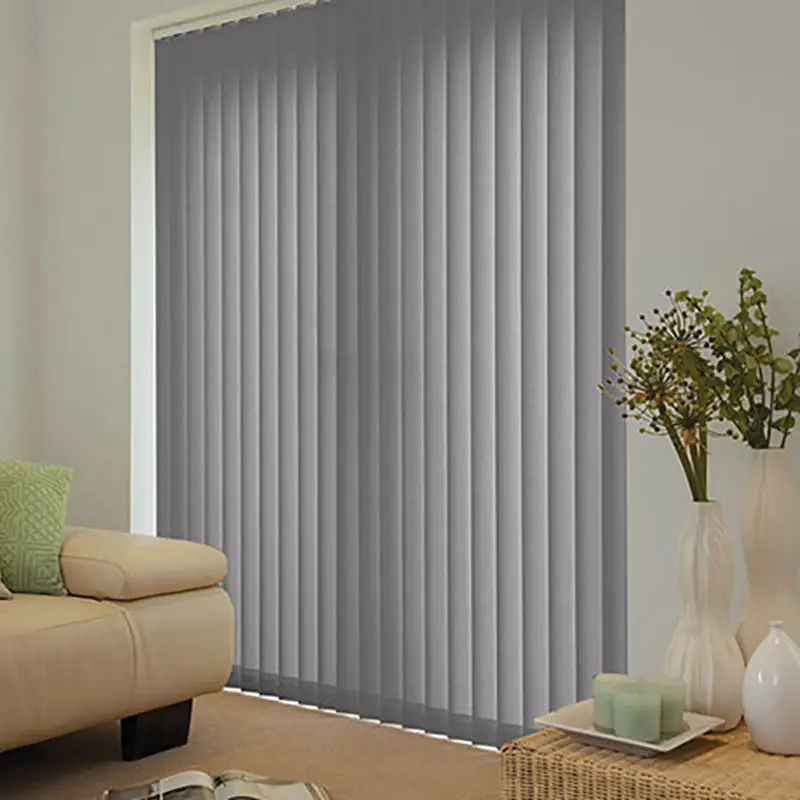Motorized Smart Vertical Dreamlike Blinds WiFi App Control Tuya Compatible Electric Roller Shades for Sliding Door