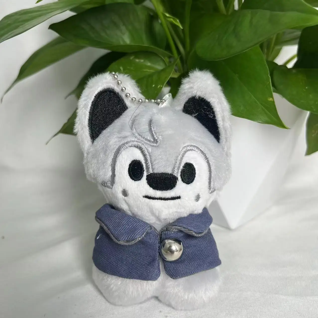 10 cm Str-ay Animal Verdwaalde Knuffel Sleutelhanger Zachte Pluche Kamer Decoratie Rugzak Hanger Vrienden Kids Geschenken