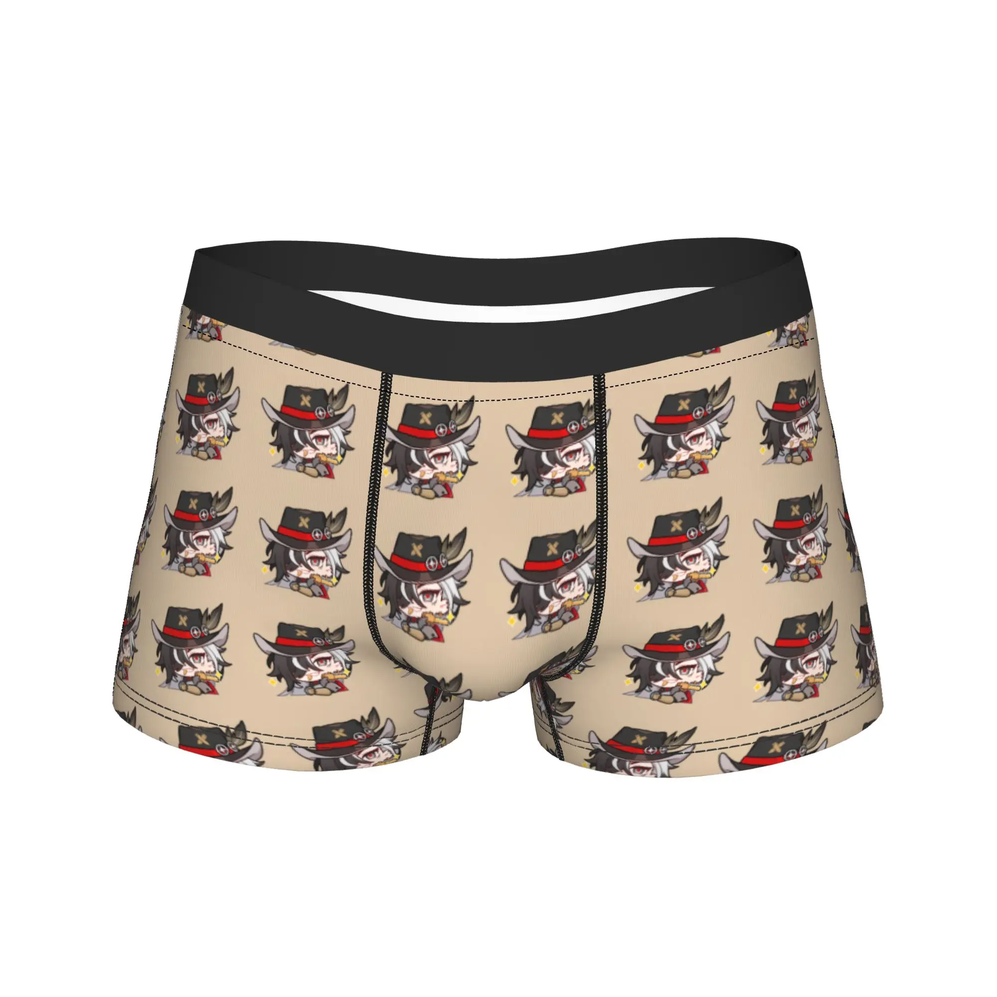 

Мужские трусы-боксеры Boothill Honkai Star Rail: высококачественные, мягкие, модные, с возможностью индивидуального дизайна, больших размеров