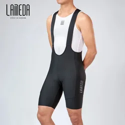 Lameda Men's Shorts Summer Breathable Cycling Pants High Elasticity Bicycle Suspenders Pants Professional Bike Shorts