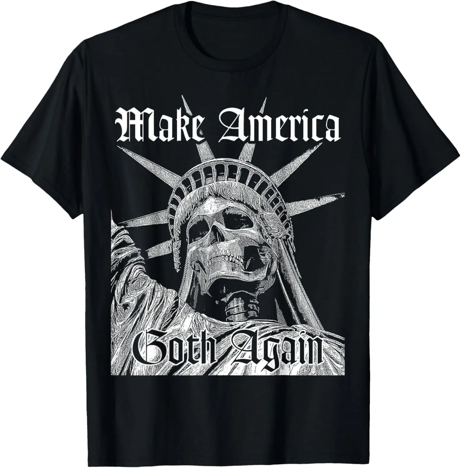 

Новинка футболки Make America Again Goth для мужчин и женщин