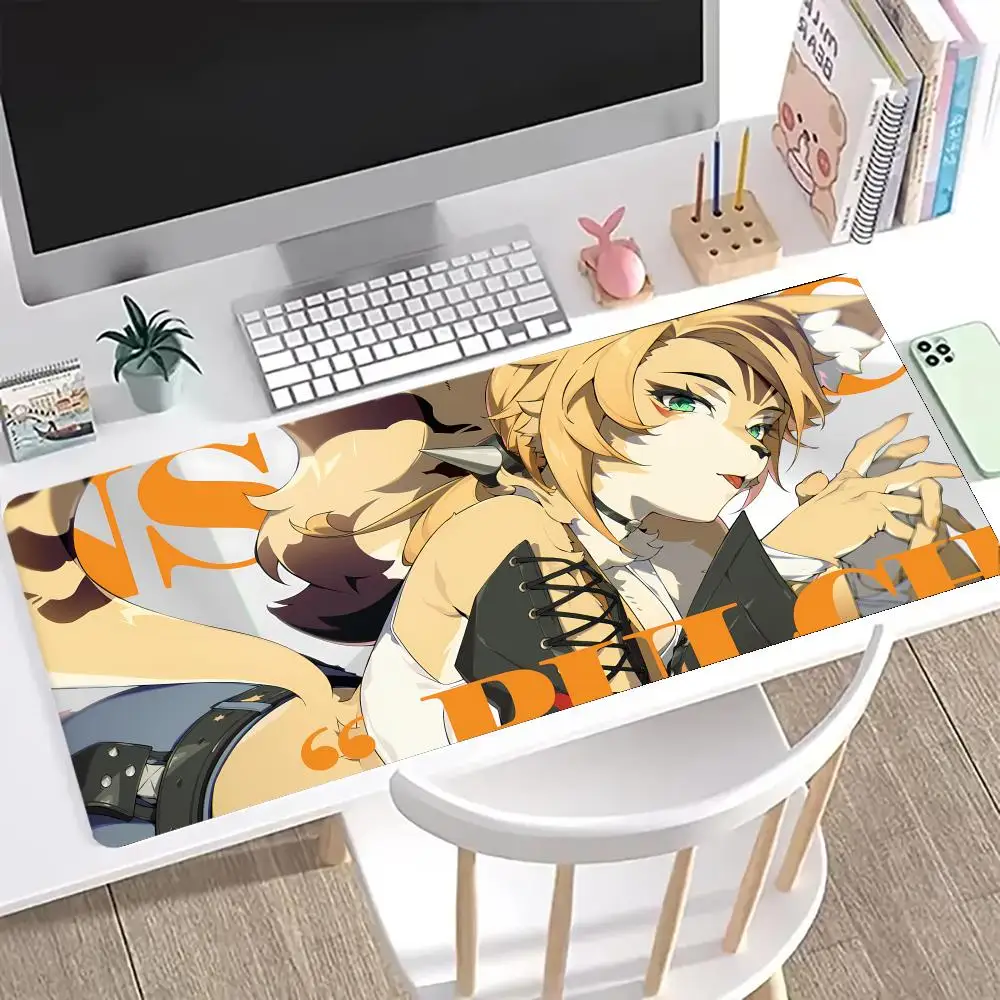 لوحة ماوس Zenless Zone Zero ZZZ Yixuan Von Lycaon Ellen Hoshimi Miyabi Jufufu Anby Evelyn XXL لوحة مفاتيح كبيرة