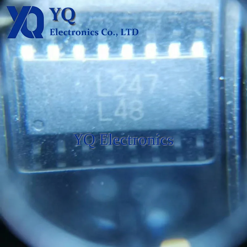 10PCS/lot New OriginaI LTV-247 SOP16 patch L247 optocoupler four-way transistor optocoupler isolator