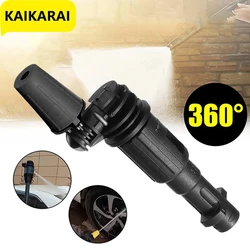 High Pressure Water Gun 360 Degree Rotating Nozzle Can Be Fanned Or Straight  Water Jet For Washing Car for Karcher Lavor Series