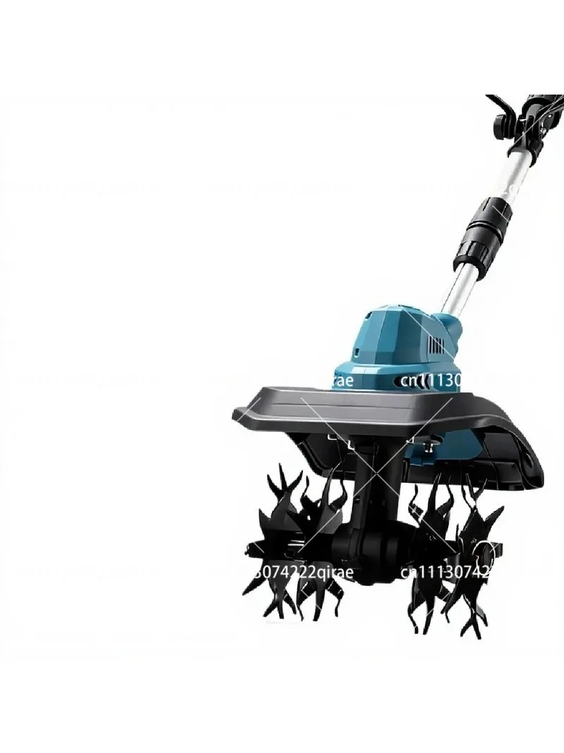 Lithium battery micro-tiller four knife head scarifier agricultural tiller small household