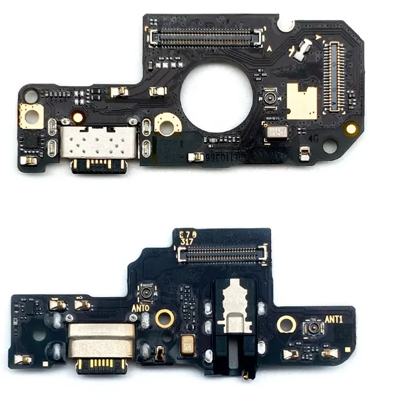 20 Pcs USB Charging Port Board Flex Cable Connector For Xiaomi Poco M4 Pro 4G 5G Microphone