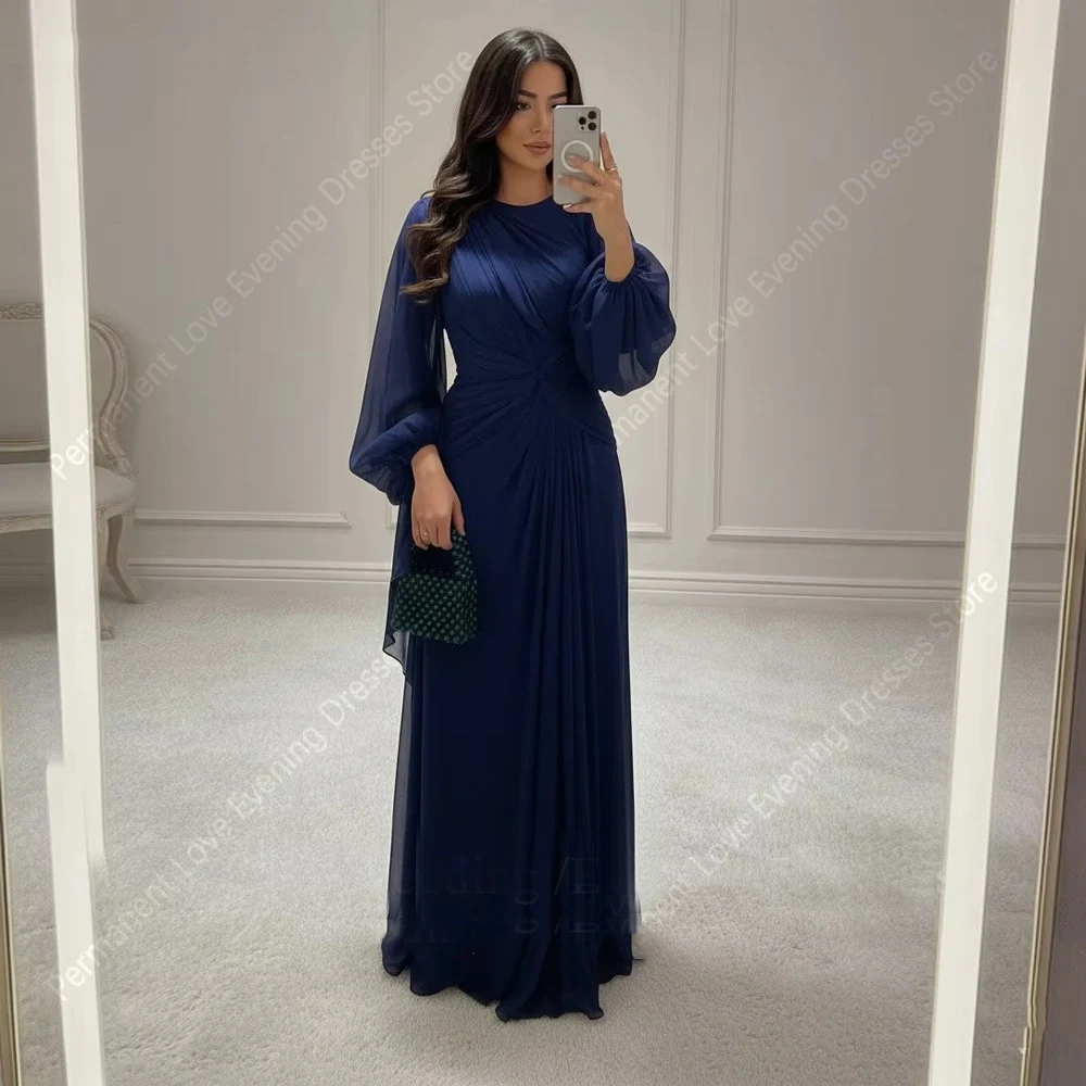 فساتين سهرة نسائية متواضعة موديل 2026 بأكمام طويلة رائعة فساتين حفلات رسمية لحفلات الكوكتيل فيستدوس دي نوش مخصصة