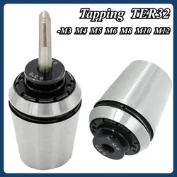 ER32 Tapping Chuck with Overload Protection TER32 Torque Chuck M3 M4 M5 M5 M6 M8 M10 M12 Tap JIS ISO for GT12 GT24 Tapping