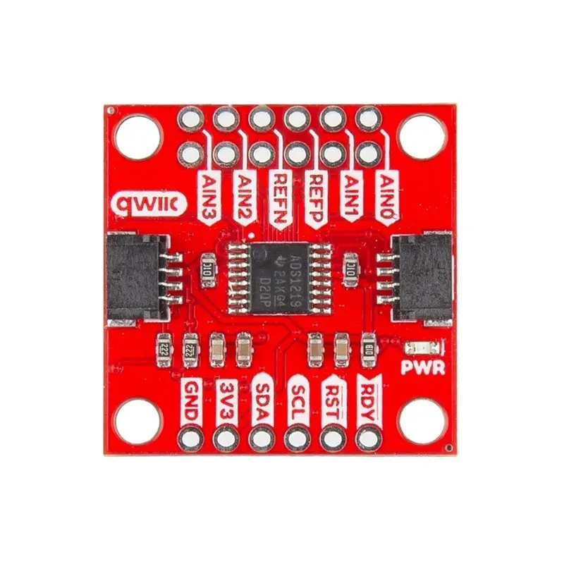 [B24B!】 SPX-23455 4-Channel ADS1219 24-Bit AD Conversion Module ADC 24-Bit Sample Rate Module
