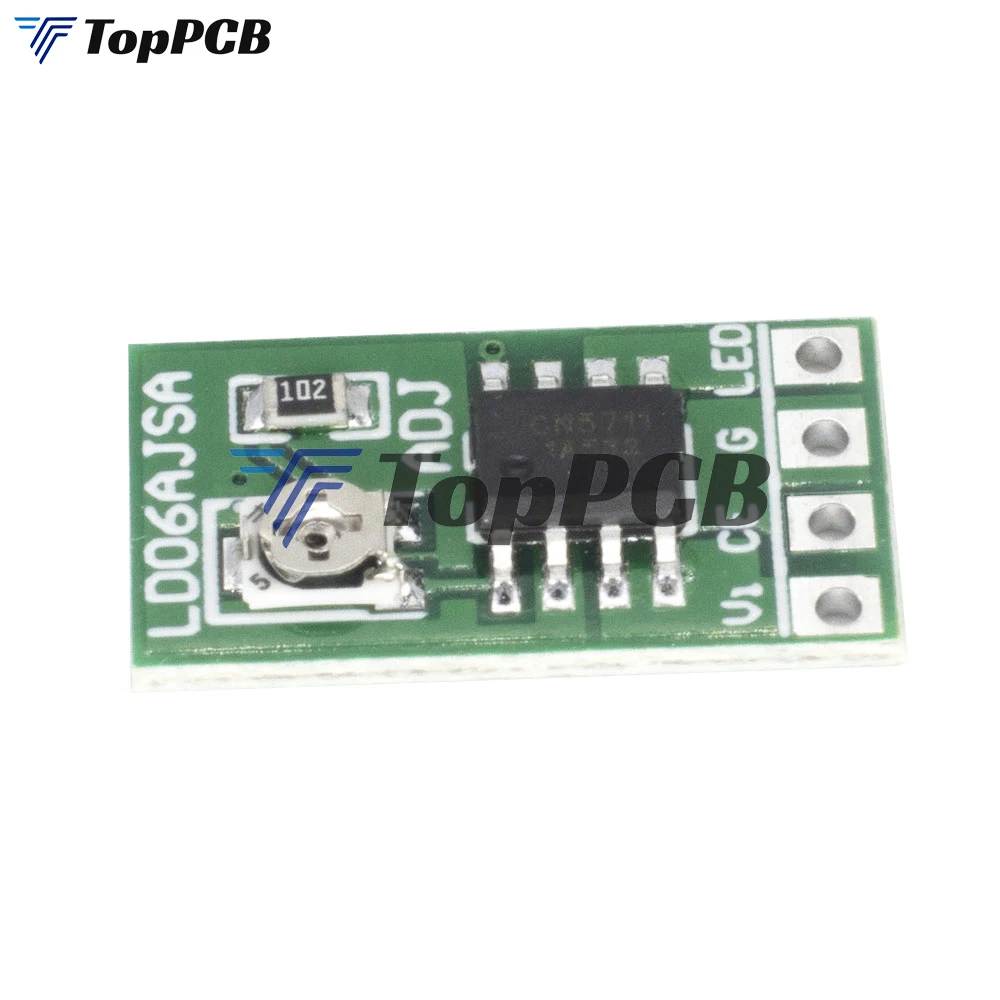 DC 3.3V 3.7V 5V LED Driver 30-1500MA Constant Current Adjustable Module PWM Control Board for USB LED flashlight 18650 Li-ion