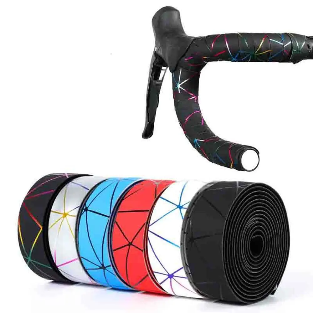 

EVA + PU With 2 Bar Plug Strap Tape Wrap Damping Bike Bar Tape Handle Bar Belt Bicycle Accessories Bicycle Handlebar Tape