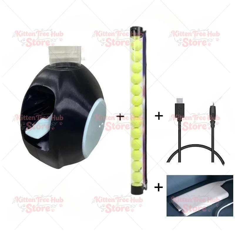 Automatic throwing tennis machine Tennis ball feeder with ball machine Tennis system 1 piece