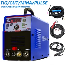 PLASMARGON 4 in 1 Plasma Cutter saldatrice TIG Non Touch Pilot Arc Cutter DC Inverter MMA Tig Pulse combo saldatrice