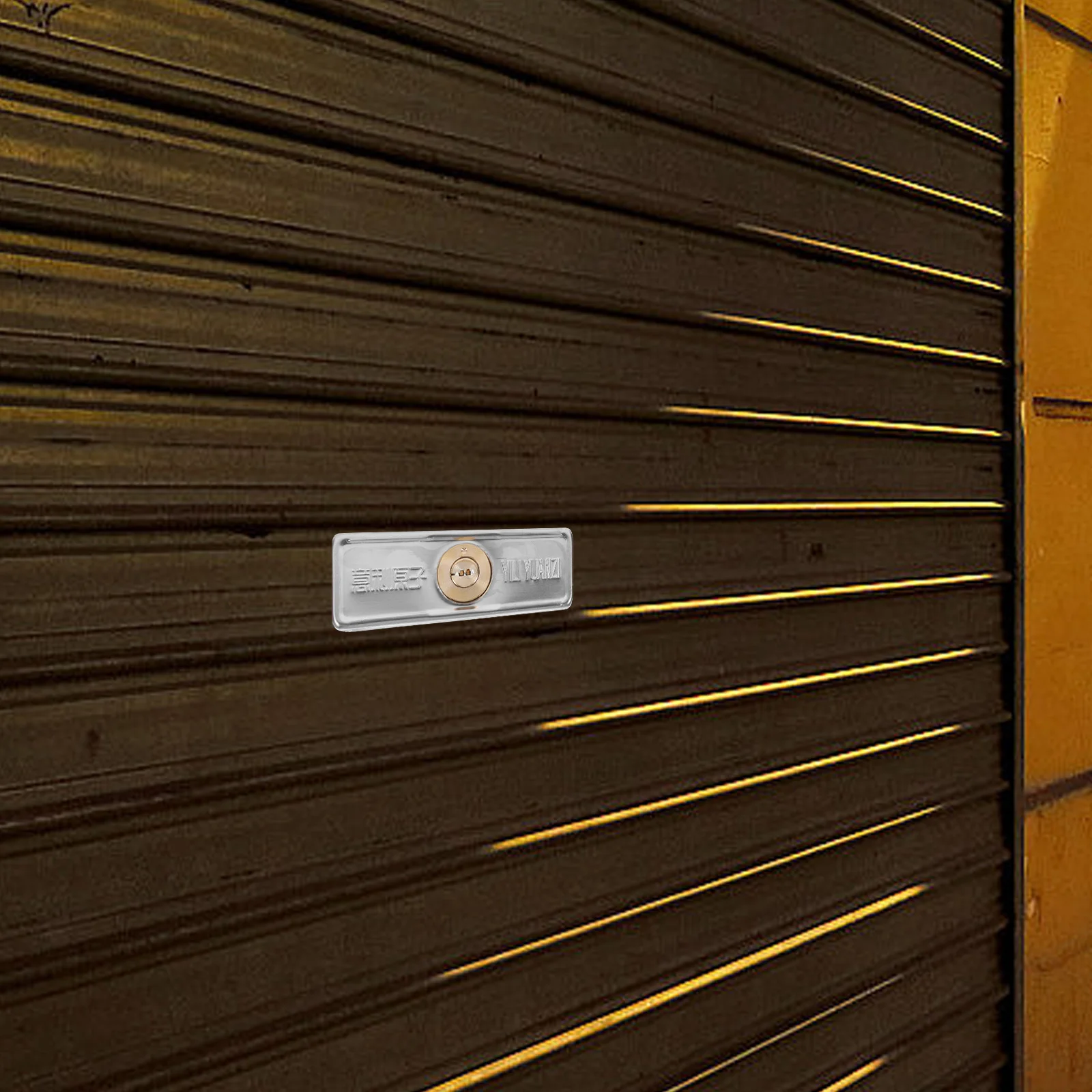 Roller Door Lock Rolling Shutter Garage Cross Warehouse Vertical Keyway Metal Latch Home Anti Theft Copper Cylinder High