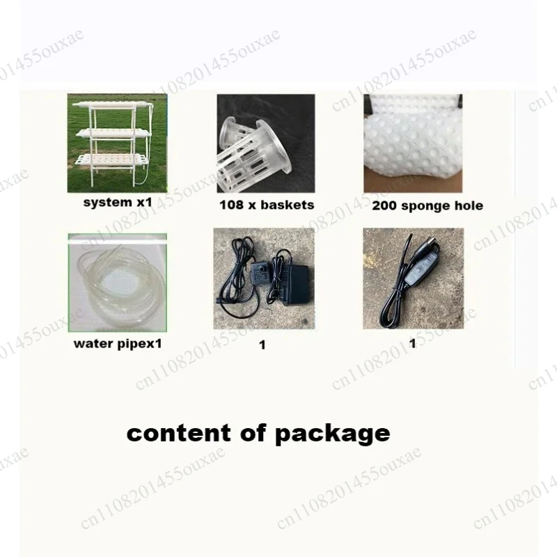 Home Balcony UPVC Pipe Hydroponic Growing System Soilless Cultivation Equipment Indoor Vegetable Planting Rack Garden Planter