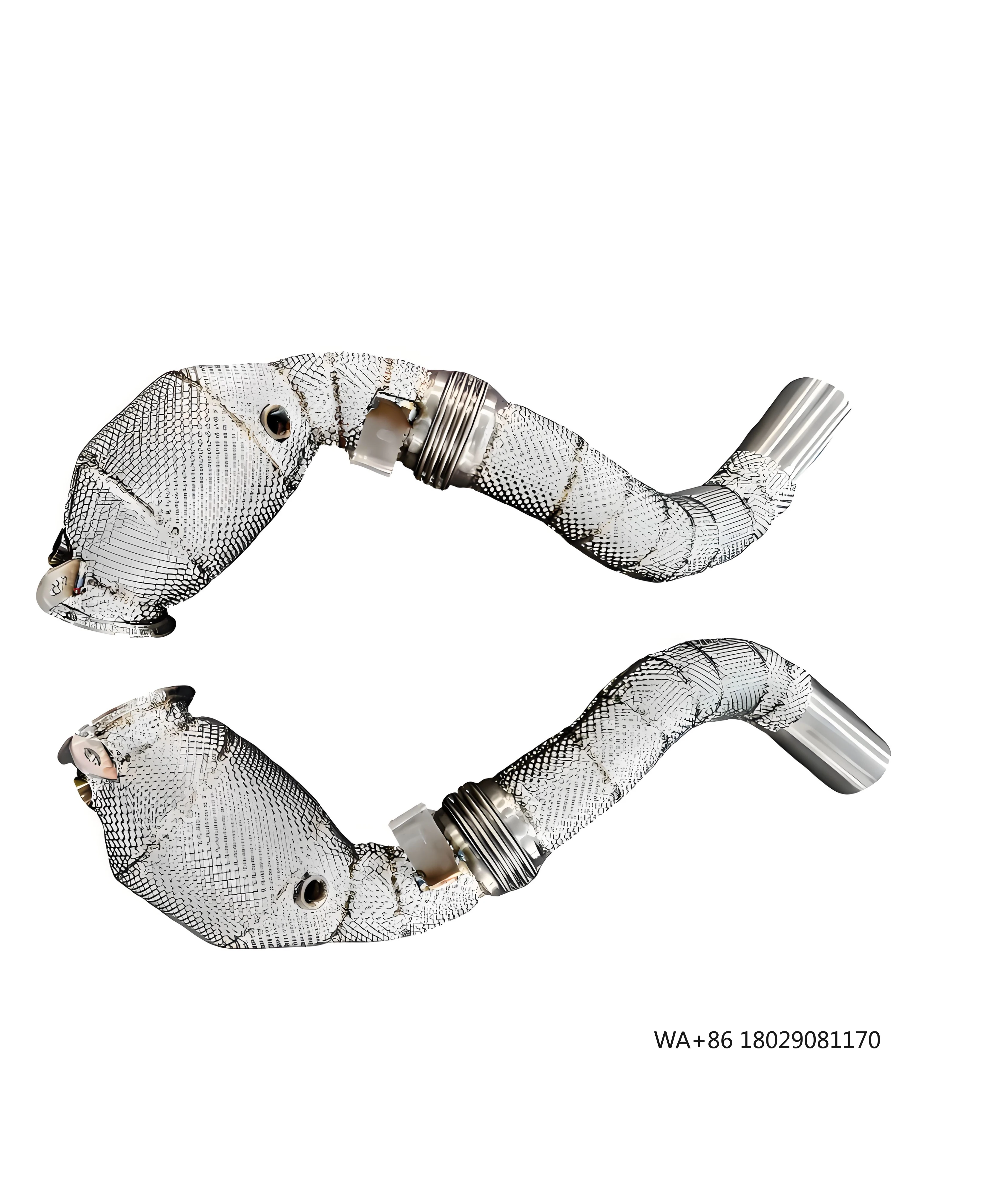 

OEM Free Flow Stainless Steel Exhaust Pipe for M550/M550i G30 4.4T 2017-2023 Exhaust Downpipe Racing Exhaust Systems