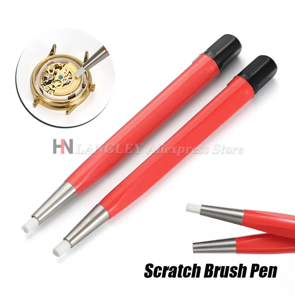 Watch Rust Removal Brush Pen Little Rust Remover Cleaning Tool with Fiberglass Tip for Watches & Electronics Rust Removal 1pc