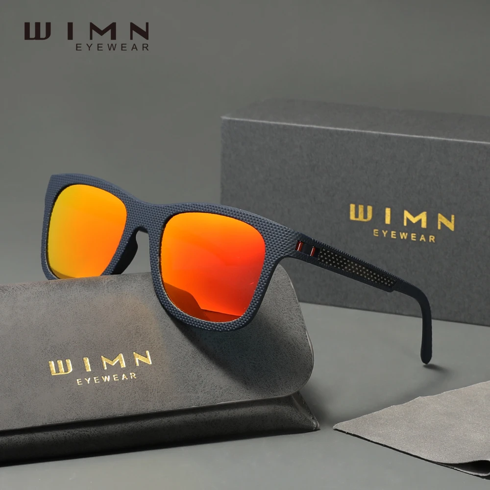 

WIMN Sunglasses For Men Polarized UV400 TR90 Glasses Daily Eye Glasses Full Frame Driving Eyewear