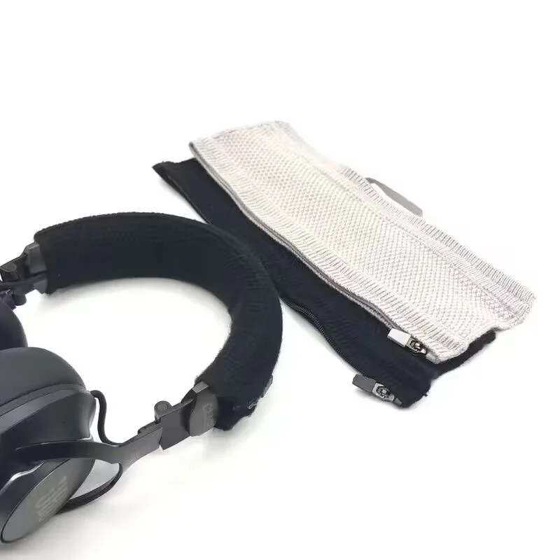 Kopfbügel für Bose QC35II QC35 QC25 Kopfhörer-Schutz Reißverschluss-Kopfband Kopfhörer-Strickzubehör