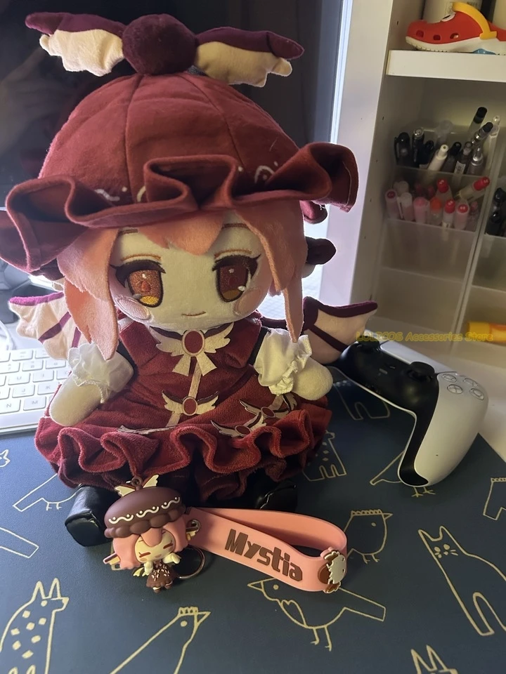 ميستيا لوريلي توهو مشروع لطيف فومو فستان الجلوس نموذج وسادة أنيمي تأثيري الكرتون الشكل التميمة هدايا عيد الميلاد